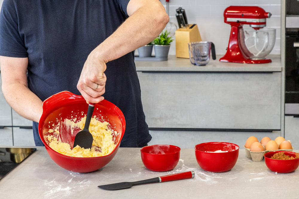 KitchenAid 2pc Silicone Spatula Set – Empire Red