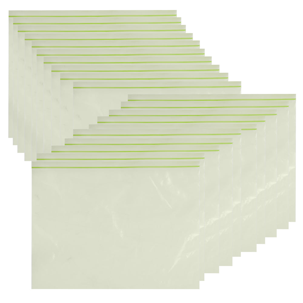 MasterClass Zipped Fresh Bag - Large, Set of 20