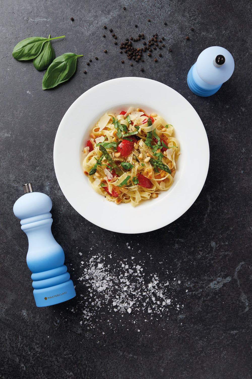 MasterClass Salt or Pepper Mill (17cm) - Blue Ombre