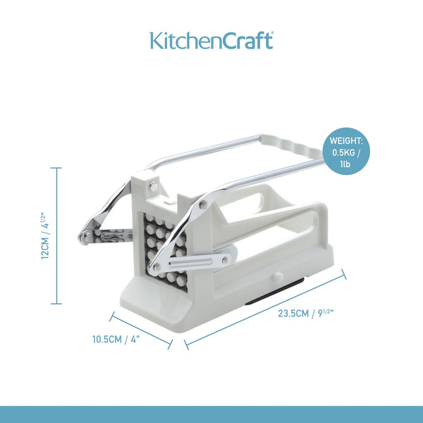 KitchenCraft Potato Chipper with Interchangeable Blades image 9