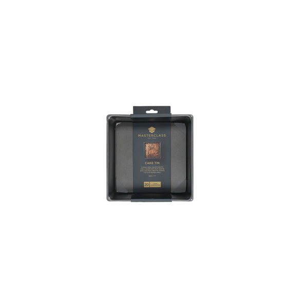 MasterClass Non-Stick Square Loose Base Deep Cake Pan, 18cm image 4