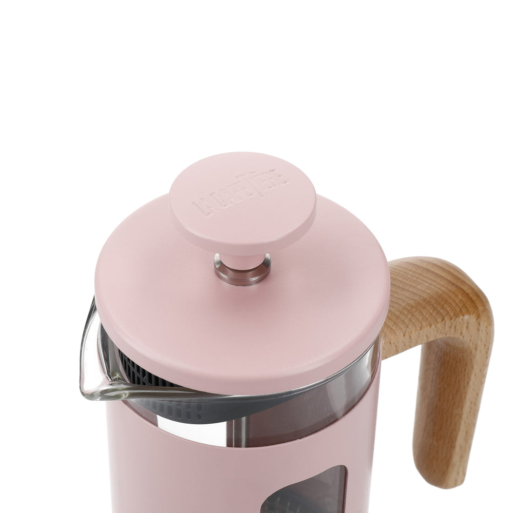 La Cafetière Pisa Cafetière, 3 tasses/35ml, verre borosilicate résistant à la chaleur et acier inoxydable avec piston facile à saisir, petite cafetière à piston pour thé en vrac et café moulu, Flint La Cafetière Pisa Cafetière, 3 tasses/35ml, verre borosilicate résistant à la chaleur et acier inoxydable avec piston facile à saisir, petite cafetière à piston pour thé en vrac et café moulu, Flint