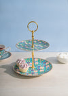 Maxwell & Williams Teas & C's Kasbah Mint Two Tiered Cup Cakes Stand image 2