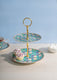 Maxwell & Williams Teas & C's Kasbah Mint Two Tiered Cup Cakes Stand