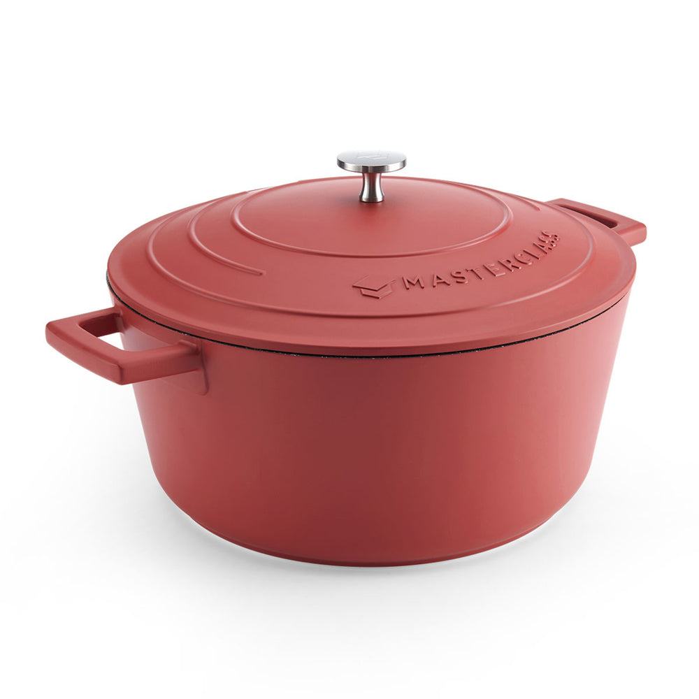 MasterClass 2pc Non-Stick Casserole Dish Set with 5L Casserole Dish and 4L Shallow Casserole Dish