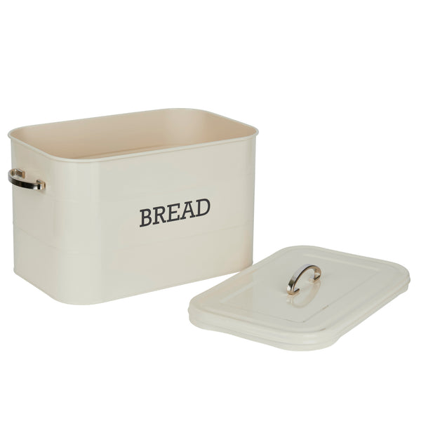 Living Nostalgia Antique Cream Bread Bin image 3