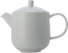9pc White China Tea Set with 1.2L Teapot, 4x Tea Cups and 4x Saucers - Cashmere image 3