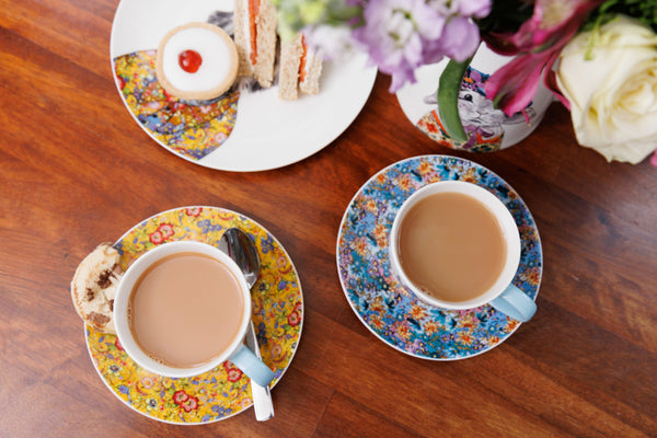 Mikasa x Tipperleyhill Teacups and Saucers, Set of 2, 240ml image 5