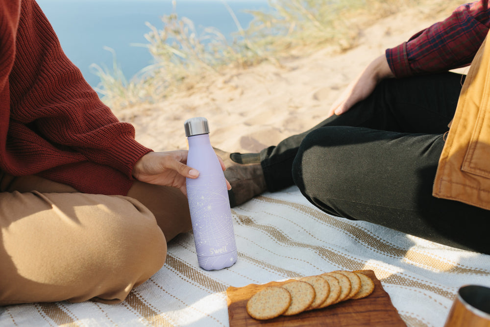 S'well Periwinkle Stars Drinks Bottle, 500ml