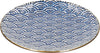 Mikasa Satori 22cm Porcelain Seigaiha Wave Side Plate