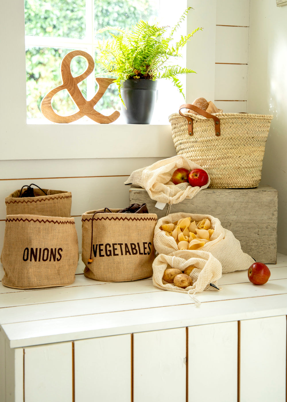 Natural Elements Onion Jute Sack
