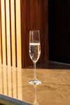Mikasa Treviso Crystal Champagne Flute Glasses, Set of 4, 190ml image 4