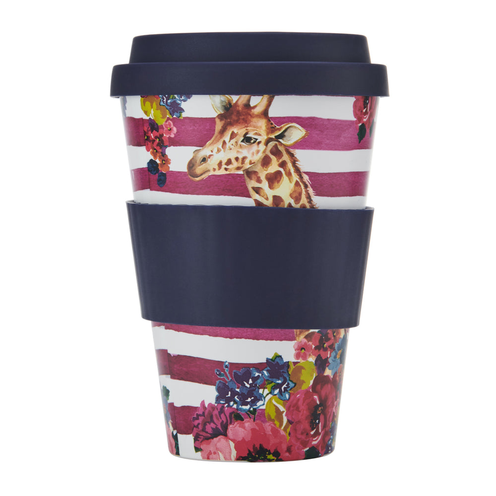 Mikasa Wild at Heart Giraffe Travel Mug, 370ml image 1