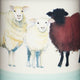 Apple Farm Sheep Coffee Canister Stoneware