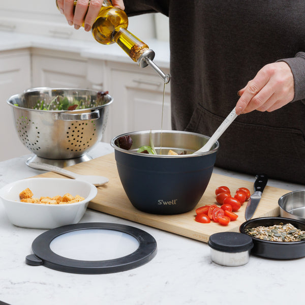 S'well Azurite Salad Bowl Kit, 1.9L image 5