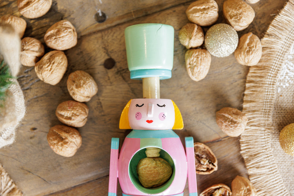 KitchenCraft The Nutcracker Collection Wooden Female Nutcracker