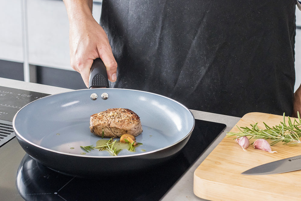 MasterClass Ceramic Non-Stick Eco Fry Pan, 30cm