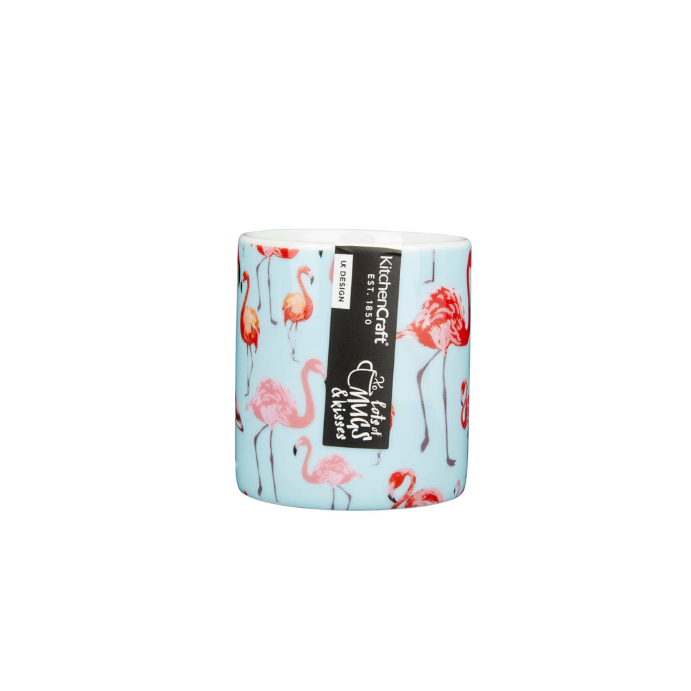 KitchenCraft 80ml Porcelain Flamingo Espresso Cup