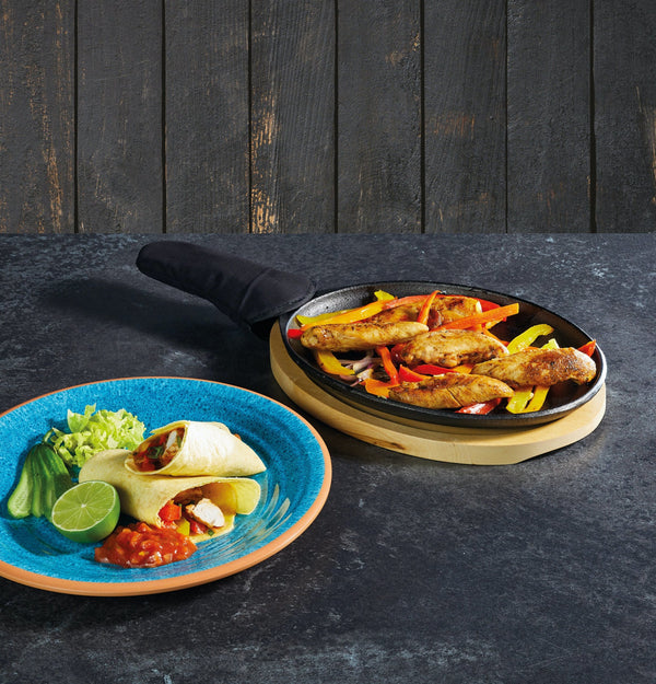 KitchenCraft World of Flavours Cast Iron Fajita Sizzler image 8