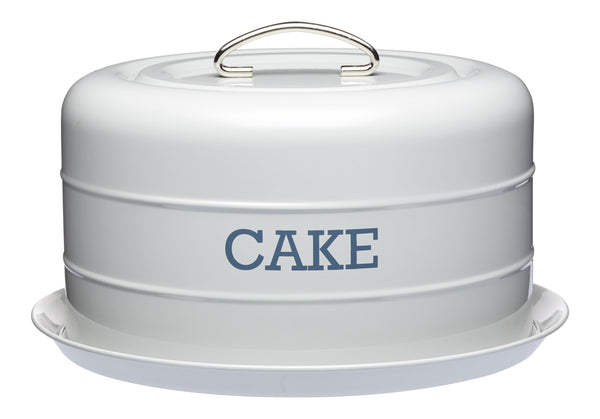 5pc Kitchen Storage Tin Set with Tea, Coffee & Sugar Canisters, Biscuit Tin and Domed Cake Tin image 3