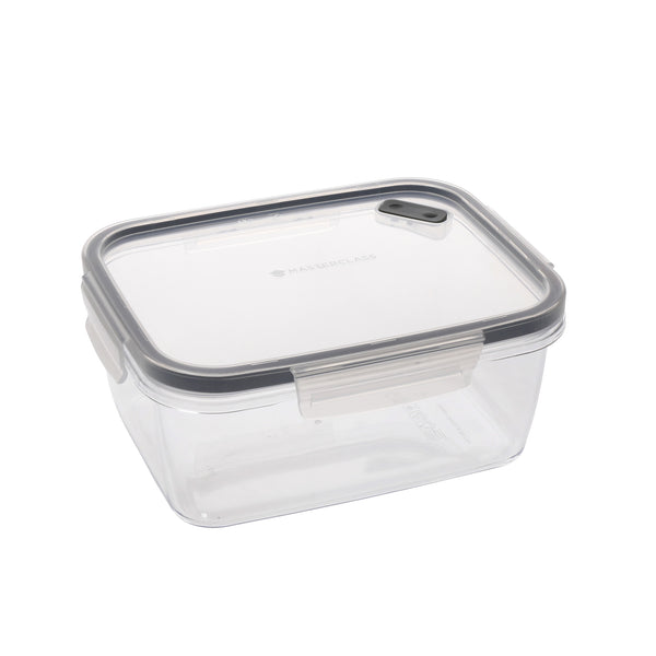 MasterClass Eco-Snap 800ml Recycled Plastic Food Storage Container - Rectangular image 3