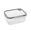 MasterClass Eco-Snap 800ml Recycled Plastic Food Storage Container - Rectangular