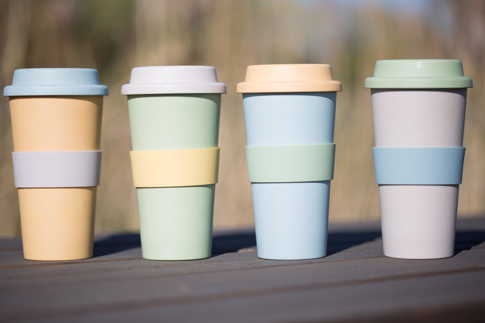 Natural Elements Recycled Plastic Travel Mug - 375ml