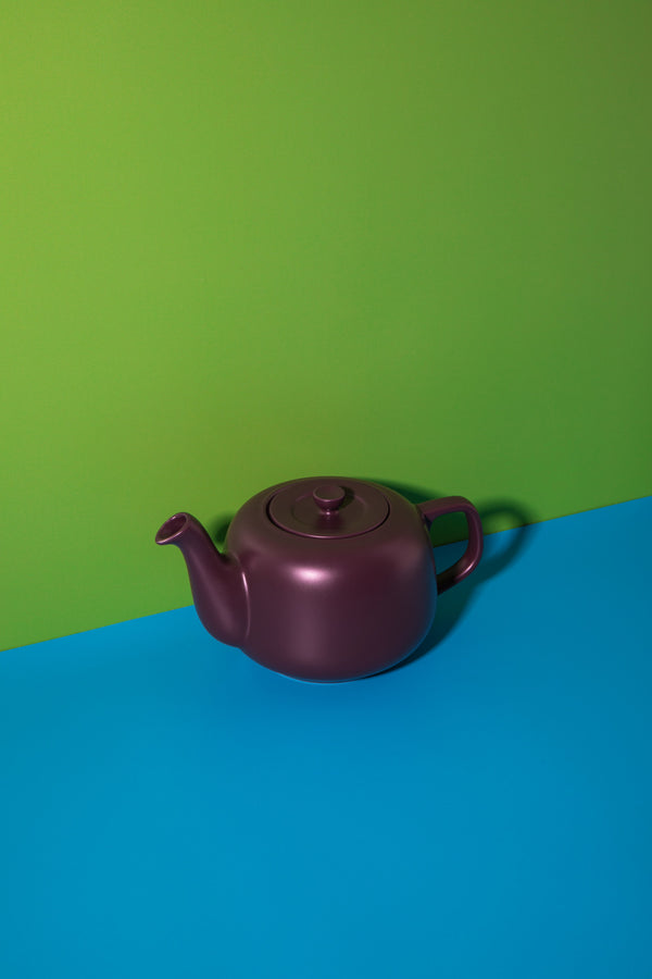 La Cafetière Classic Teapot 2 Cup, Purple, 600ml image 2