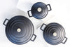 MasterClass Black Cast Aluminium Shallow Casserole Dish, 5L image 3