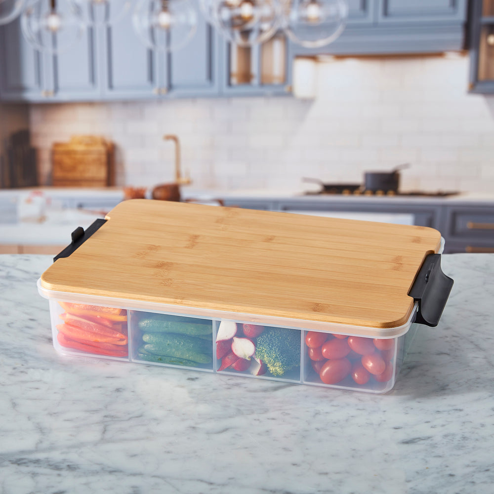 Farberware SnackleBox Bamboo Board and Box, 30 x 40.5CM