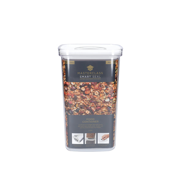 MasterClass Smart Seal 2 Litre Rectangular Food Container image 4