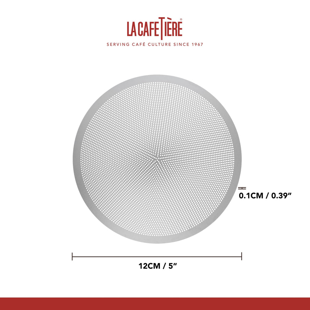 La Cafetière Fine Mesh Filter Replacement for Renew Composter and Knockbox, Set of 2