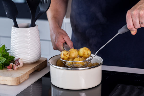 KitchenAid Soft Grip Skimmer - Charcoal Grey image 5