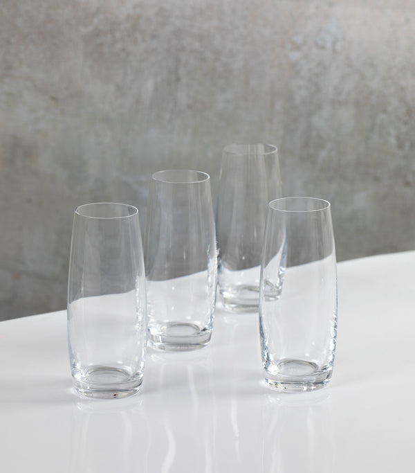 Mikasa Julie Set Of 4 9oz Stemless Flute Glasses, 266ml image 2