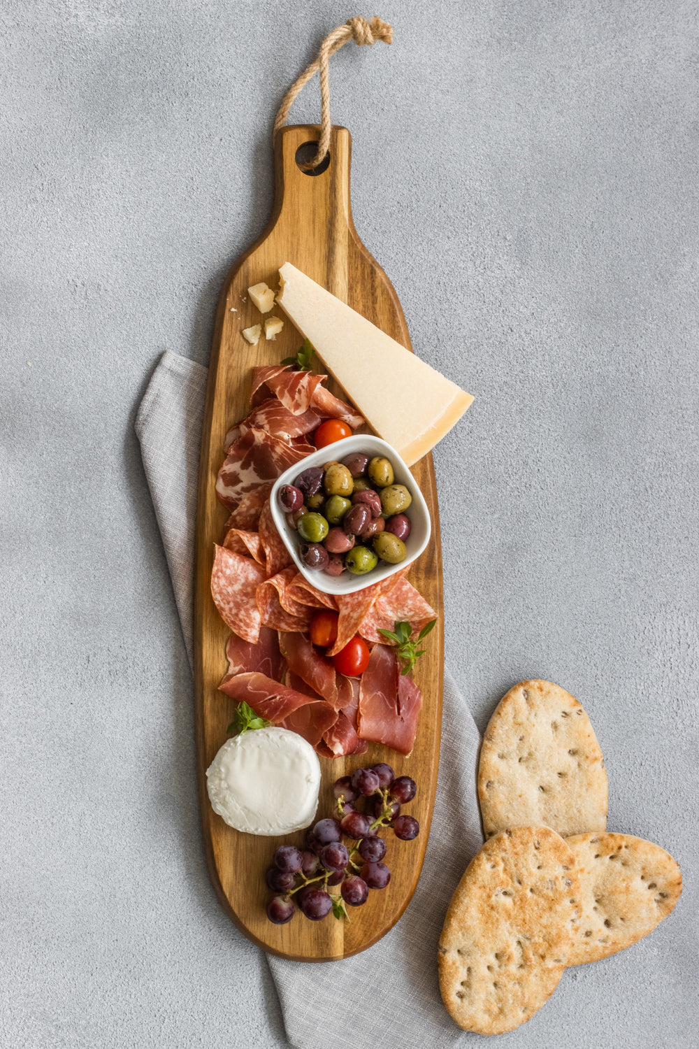 MasterClass Gourmet Prep & Serve Long Acacia Paddle Board – CookServeEnjoy