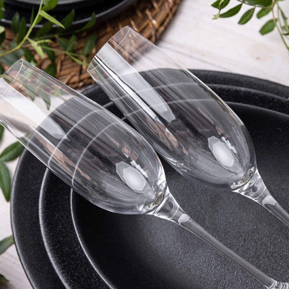 Maxwell & Williams Vino Set of 6 180ml Flute Glasses