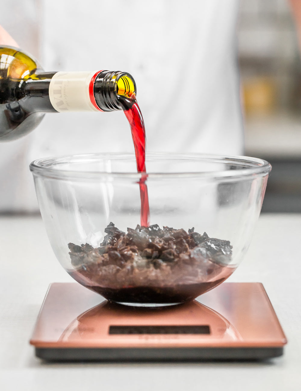 Taylor Digital Food Scales with Touchless Tare in Gift Box, High Accuracy, Plastic, Rose Gold, 16 x 20cm