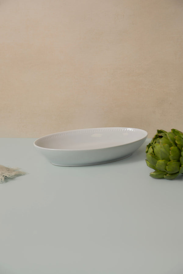 Mikasa Cranborne Stoneware Serving Bowl, 30.5cm, Cream image 5