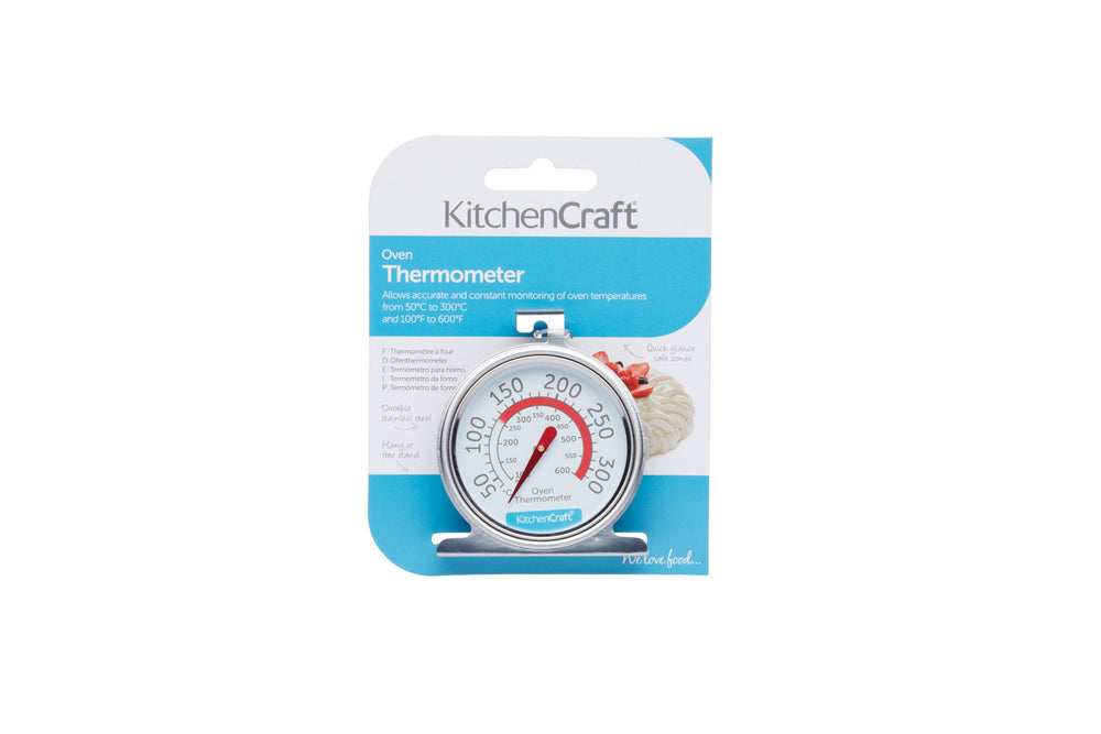KitchenCraft Stainless Steel Oven Thermometer