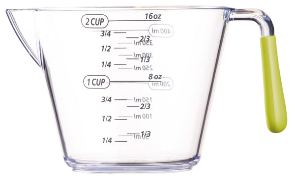 Colourworks 3 Piece Green Acrylic Measuring Jug Set image 6