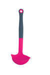 Colourworks Brights Set with Soup Ladle and Slotted Turner - Pink image 4