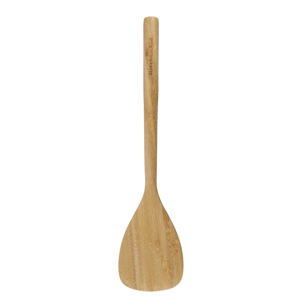 6pc Eco-Friendly Bamboo Utensil Set with Basting Spoon, Slotted Spoon, Turner, Slotted Turner, Short Turner & Pasta Server