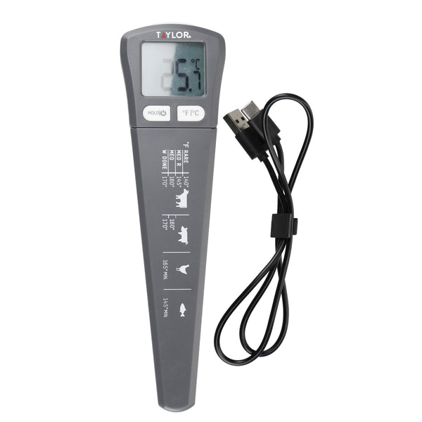 Taylor Pro Instant Read, USB Rechargeable Digital Thermometer image 3