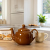 London Pottery Farmhouse 6 Cup Teapot Rockingham Brown image 2