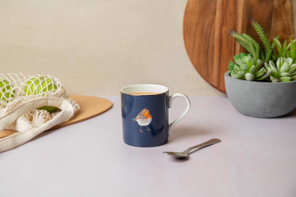 Mikasa Robin Straight-Sided Porcelain Mug, 280ml