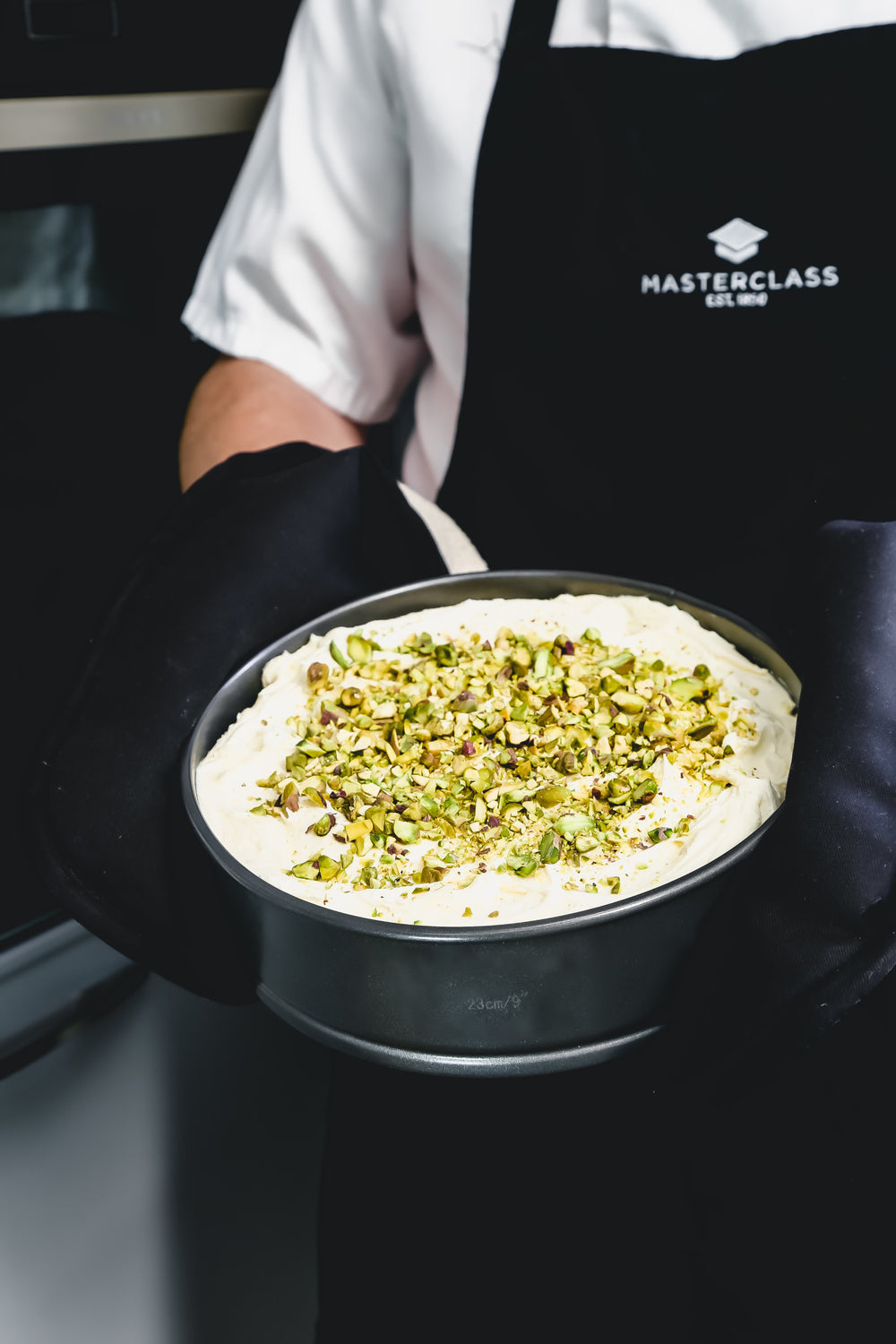 MasterClass Non-Stick Loose Base Deep Cake Pan, 20cm