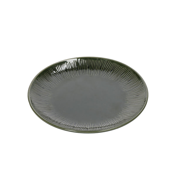 Mikasa Jardin Stoneware Side Plates, Set of 4, 21.5cm, Green image 3