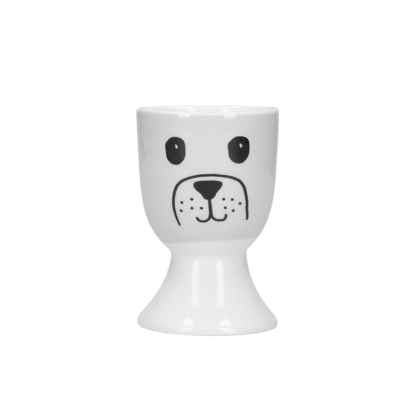 KitchenCraft Cat and Dog Egg Cup Set - Porcelain, 4 Pieces image 13