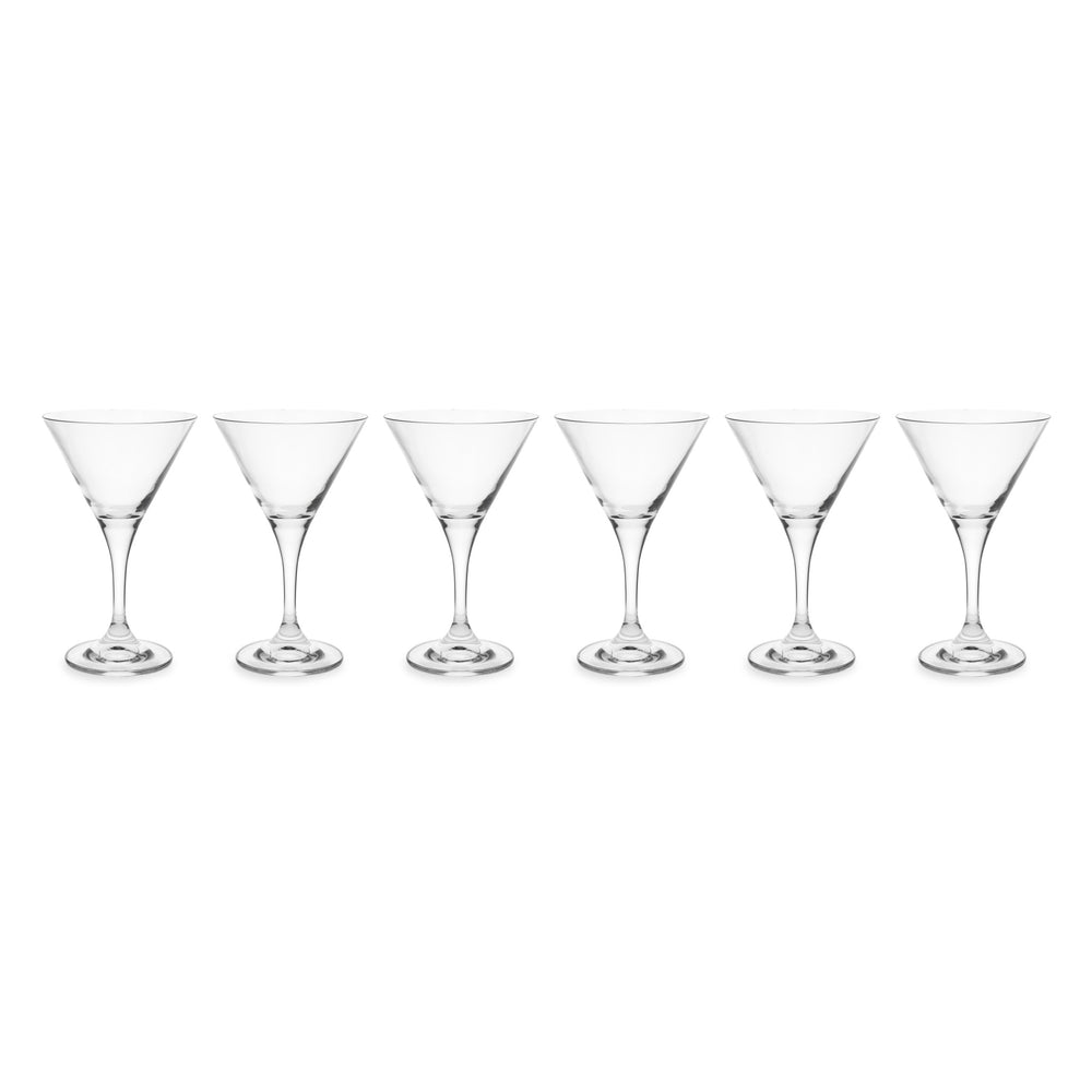 Mikasa Hospitality Hops Cocktail / Martini Glasses, 240 ml, Set of 6 image 1