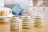 Classic Collection Striped Ceramic Coffee Storage Jar image 2